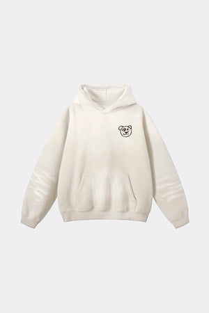 Graffiti Bear Neutral Hoodie