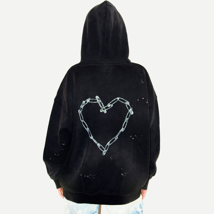 Love Riot | Universal Frayed Hoodie