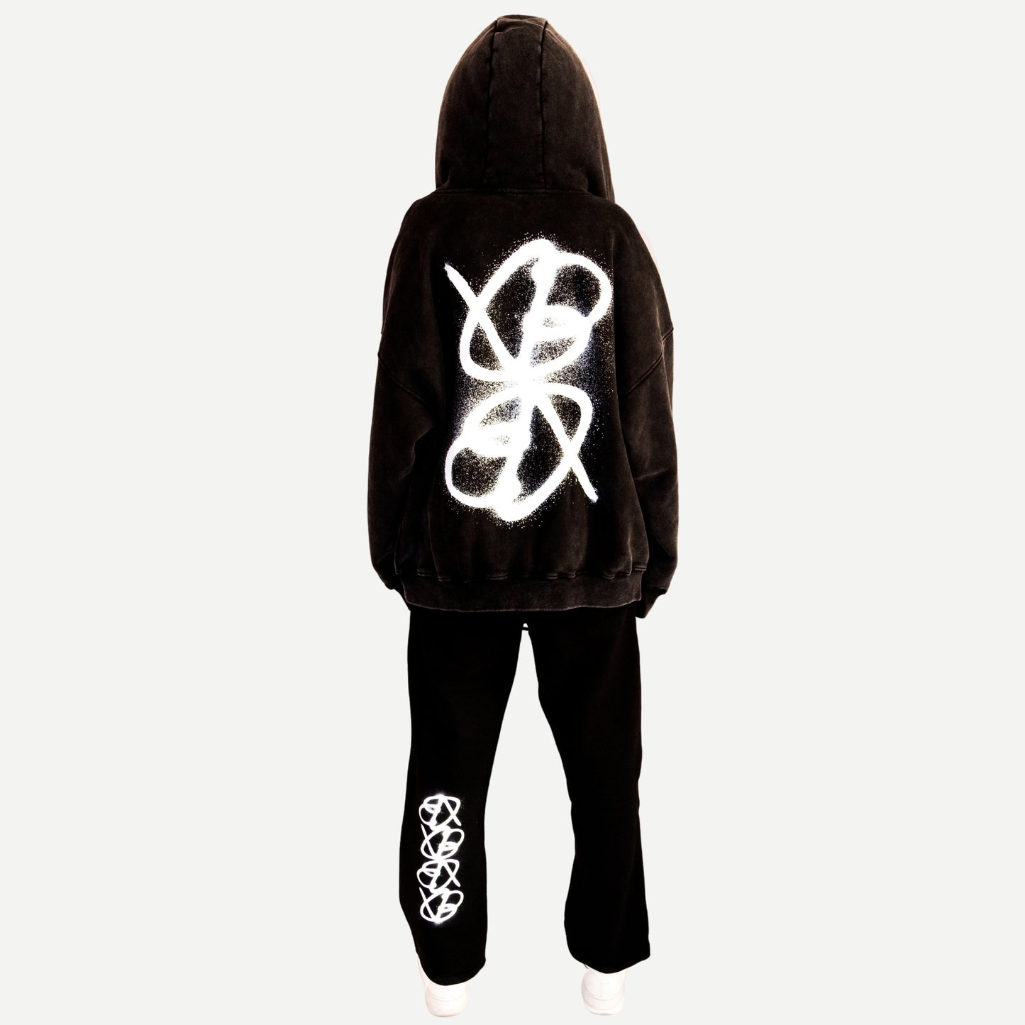 LEGACY LOGO DOUBLE SIDED HOODIE