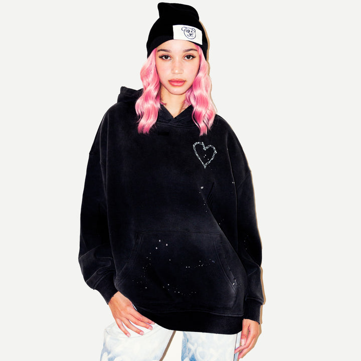 Love Riot | Universal Frayed Hoodie