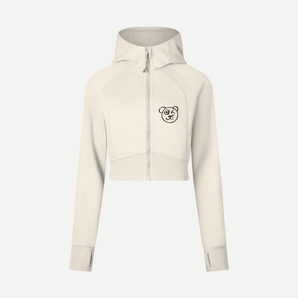 Graffiti Bear | Neutral Lux Tracksuit
