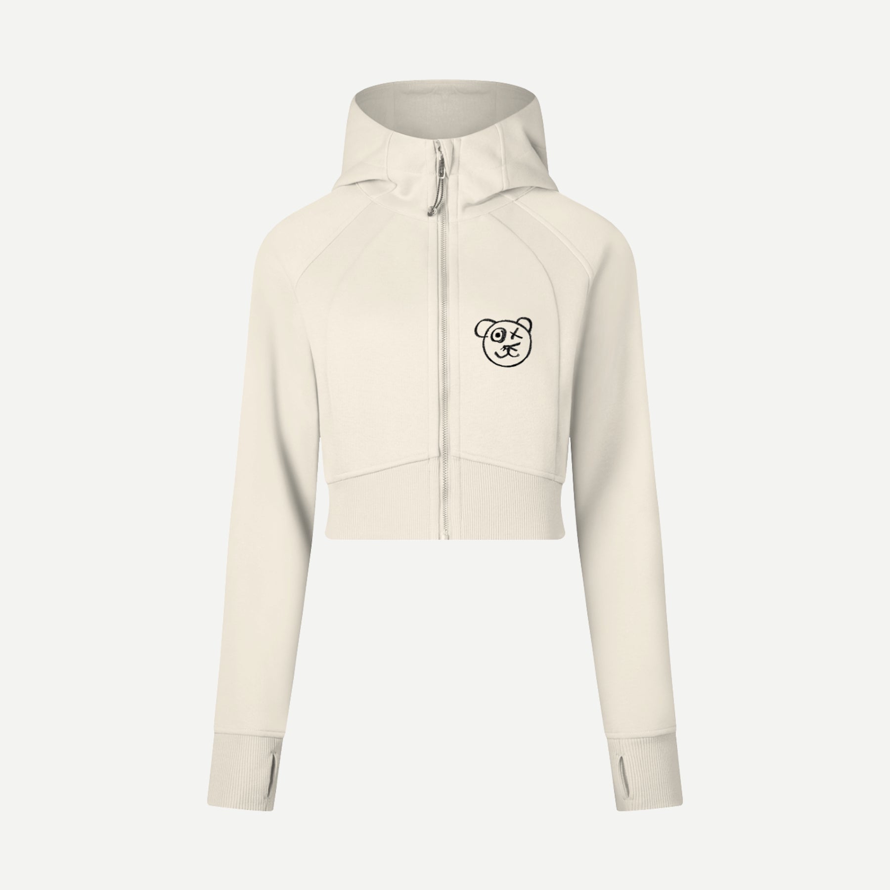 Graffiti Bear | Neutral Lux Tracksuit