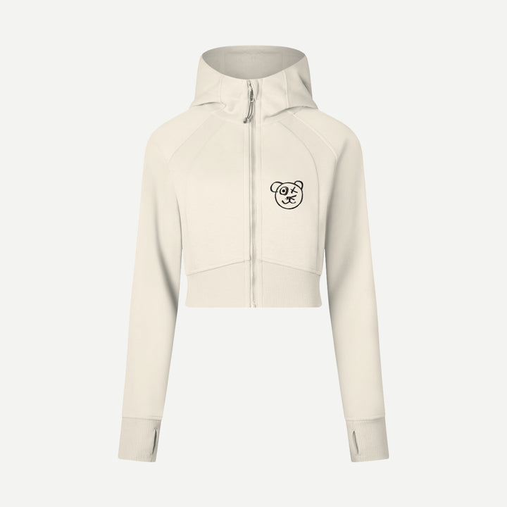 Graffiti Bear | Neutral Lux Tracksuit