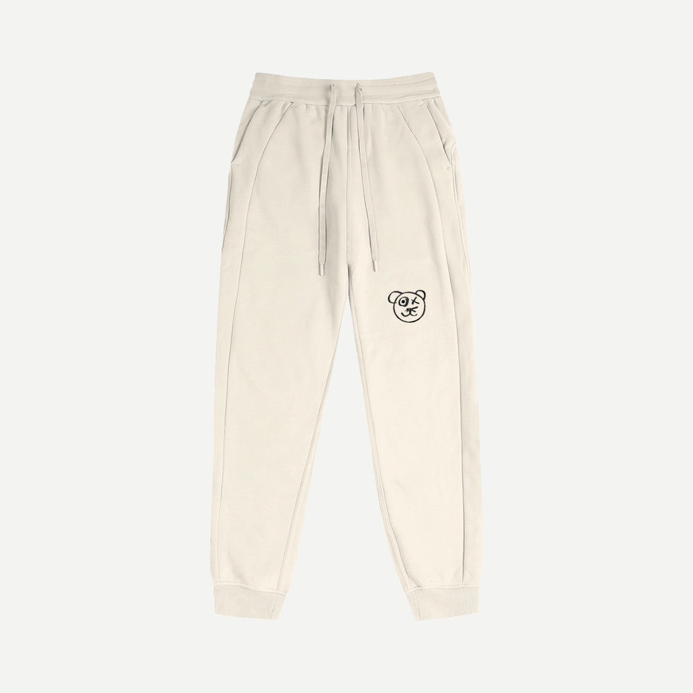 Graffiti Bear | Neutral Lux Tracksuit