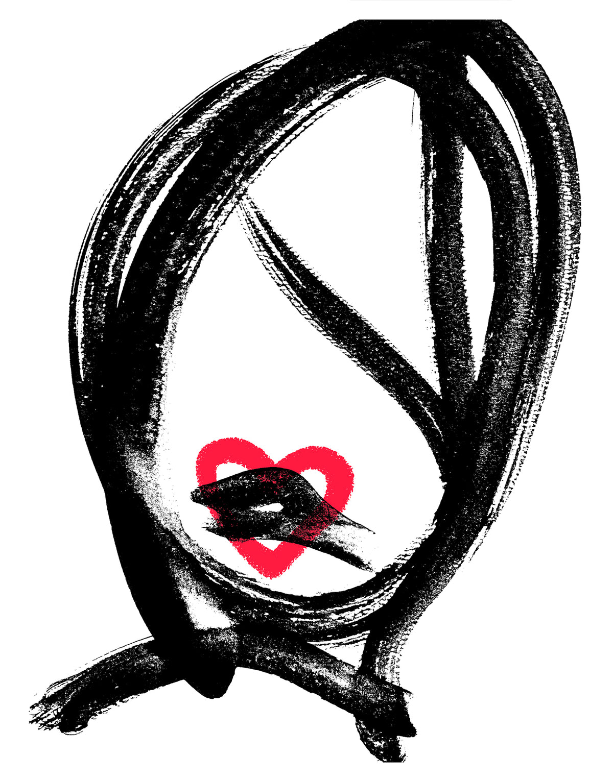Kiss Me Original Fine Art Giclée Print