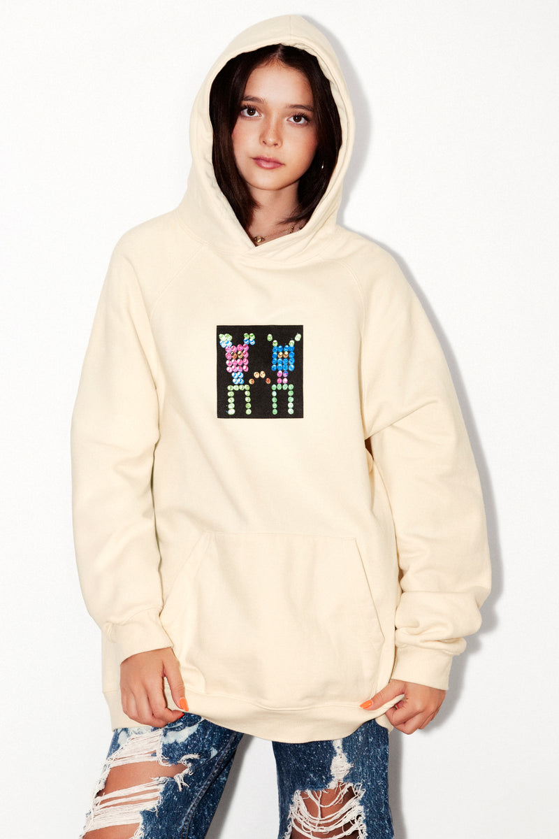 Cosmic Lovers Brushed Cotton Butter Hoodie