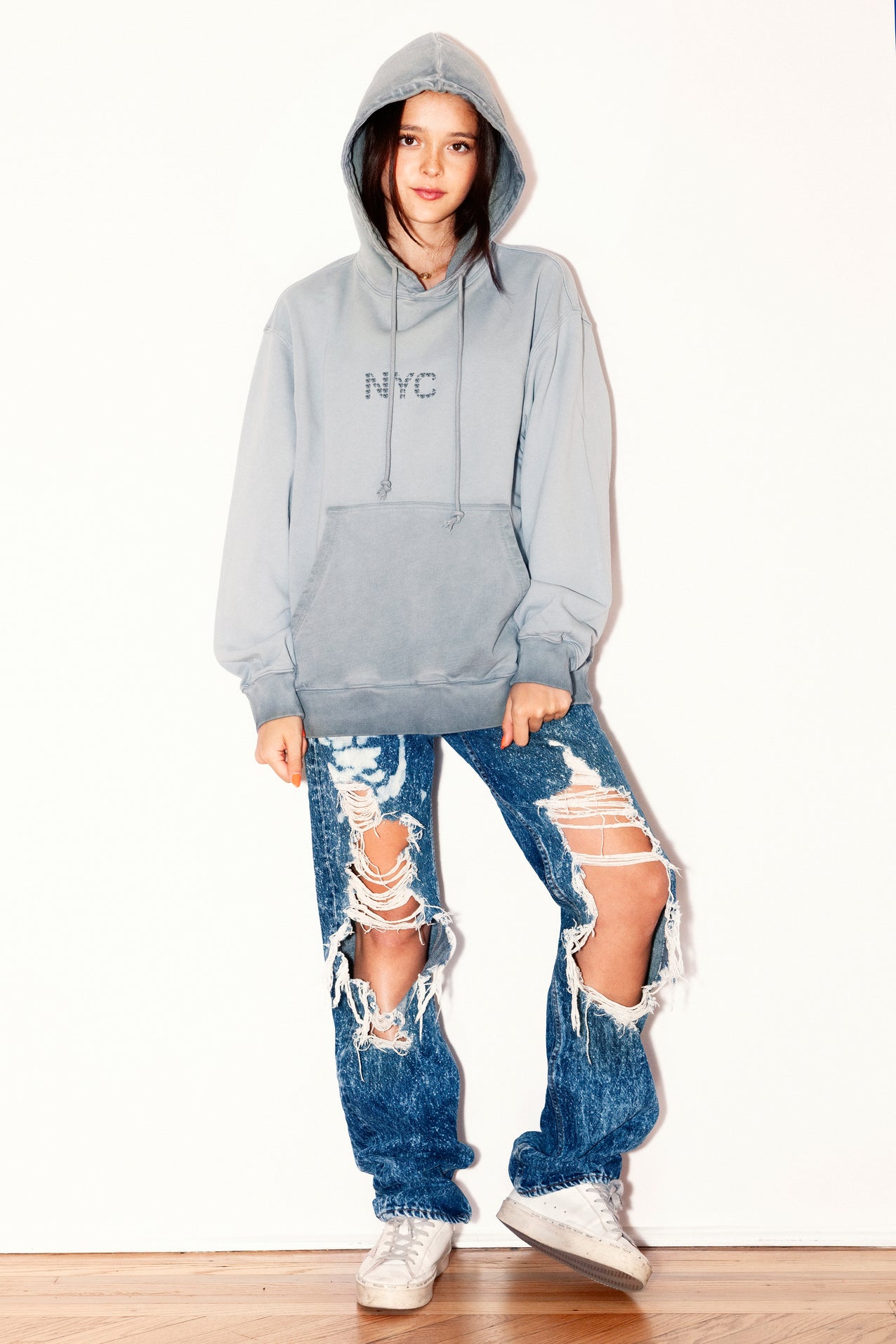 Graffiti Bear NYC Ash Hoodie