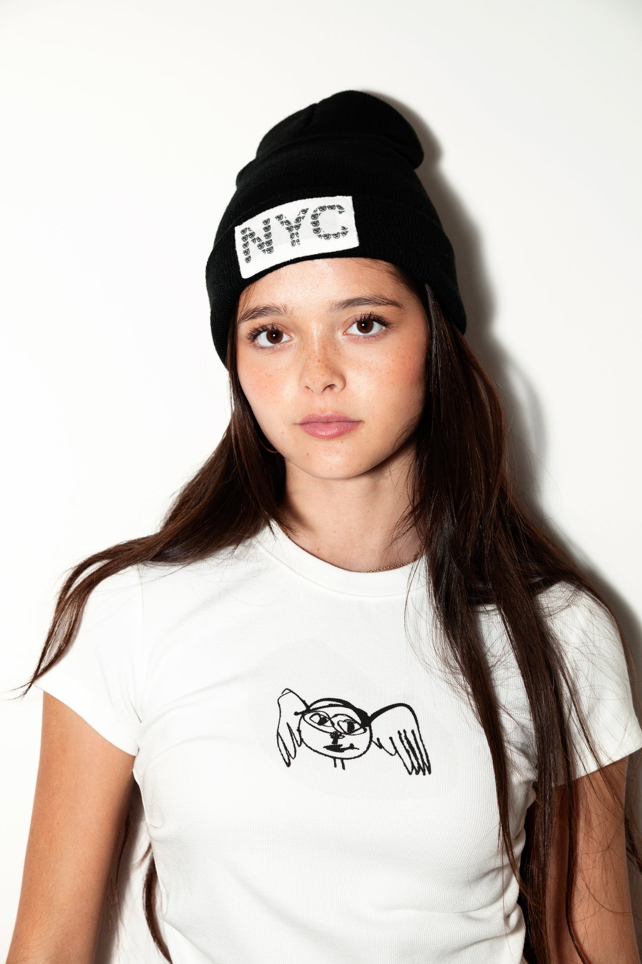 Graffiti Bear NYC Knit Beanie
