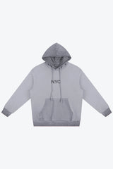 Universal Graffiti Bear NYC Ash Hoodie