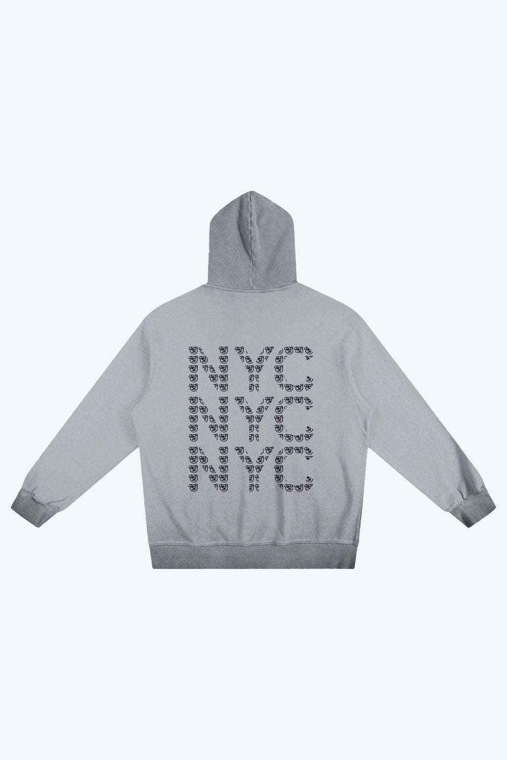 Universal Graffiti Bear NYC Ash Hoodie