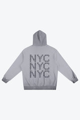 Universal Graffiti Bear NYC Ash Hoodie