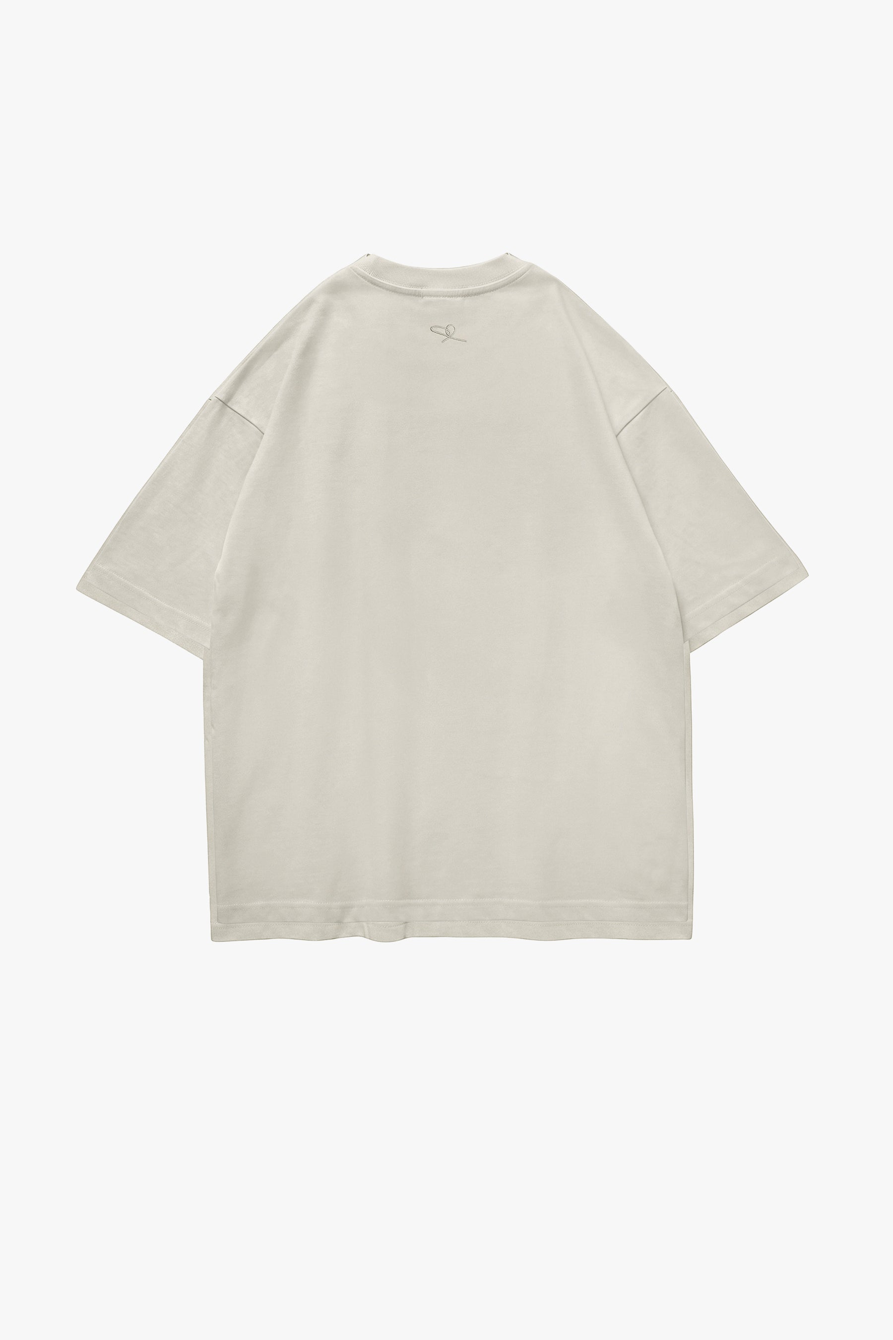 Graffiti Daddy Bear Organic Cotton Chain Link Embroidery Tee