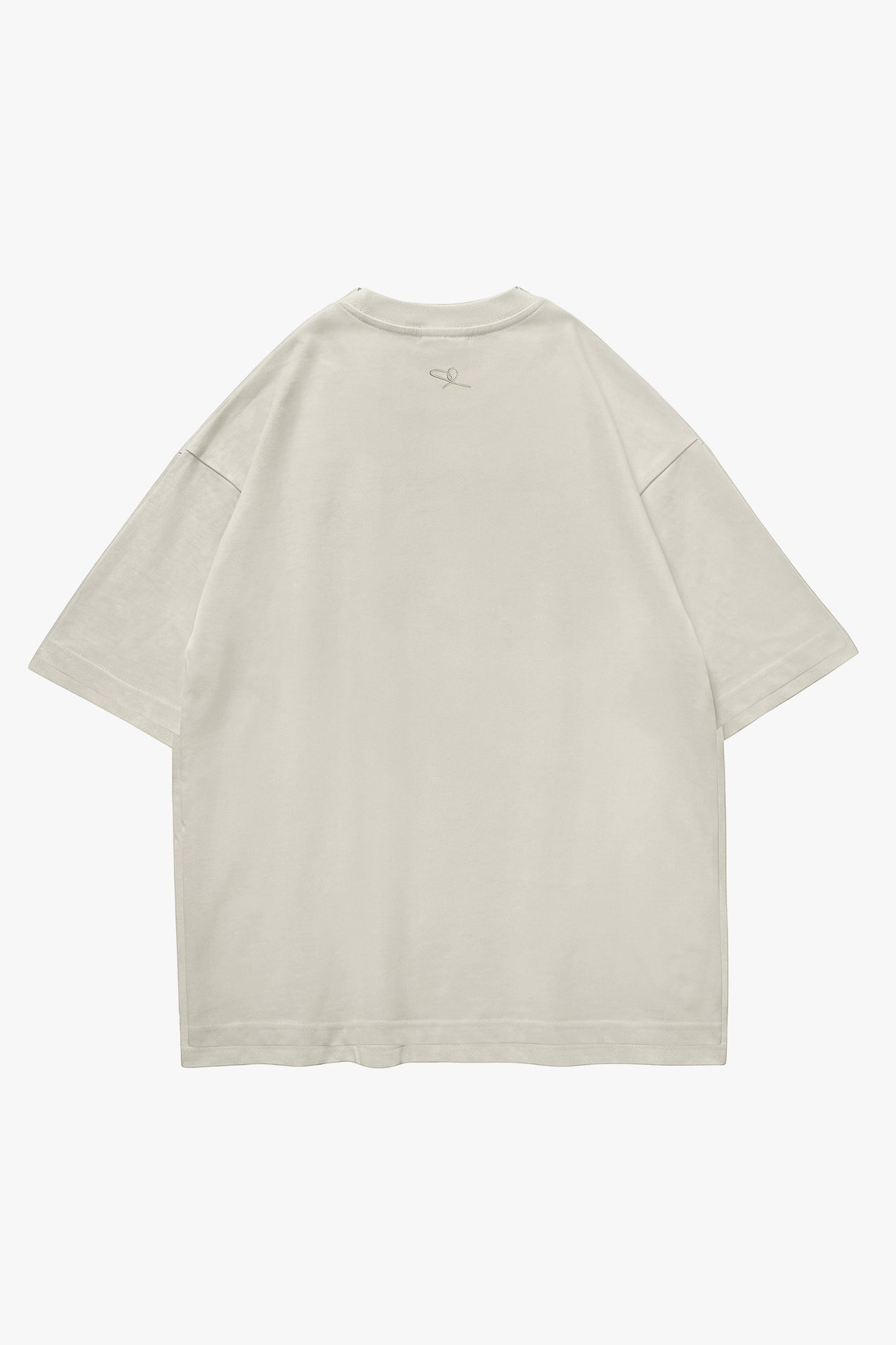 Universal Fit Graffiti Daddy Bear Organic Cotton Chain Link Embroidery Tee