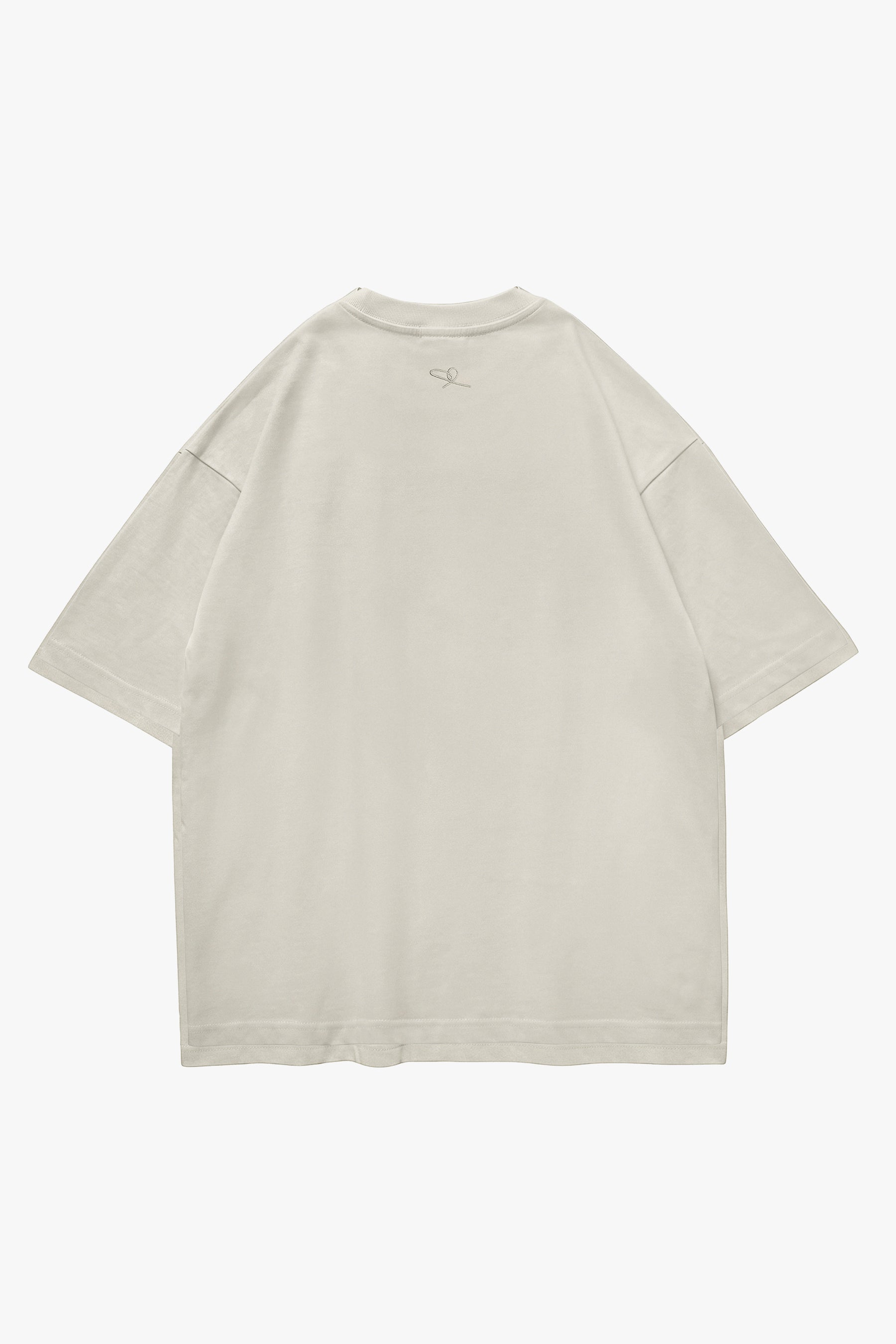 Universal Fit Graffiti Daddy Bear Organic Cotton Chain Link Embroidery Tee