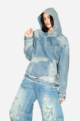 Graffiti Bear Custom Denim Jeans