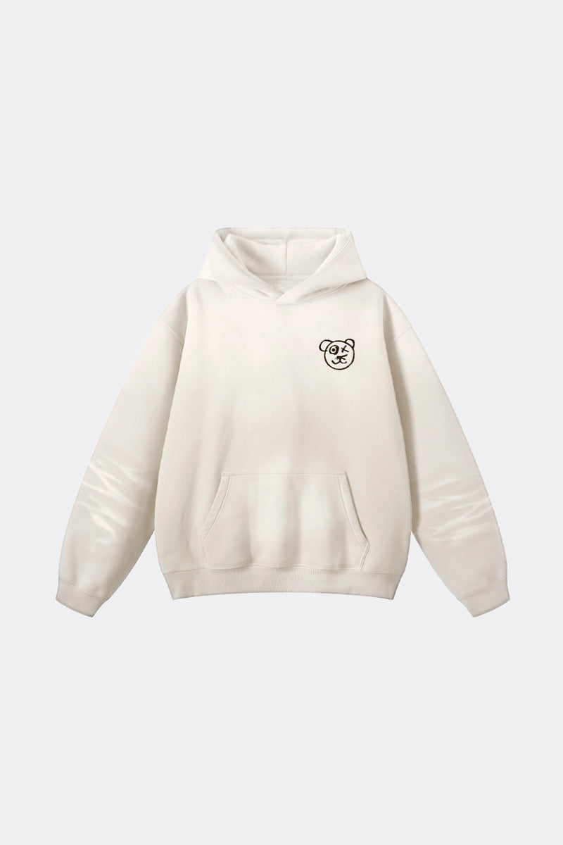 Universal Graffiti Bear Neutral Hoodie