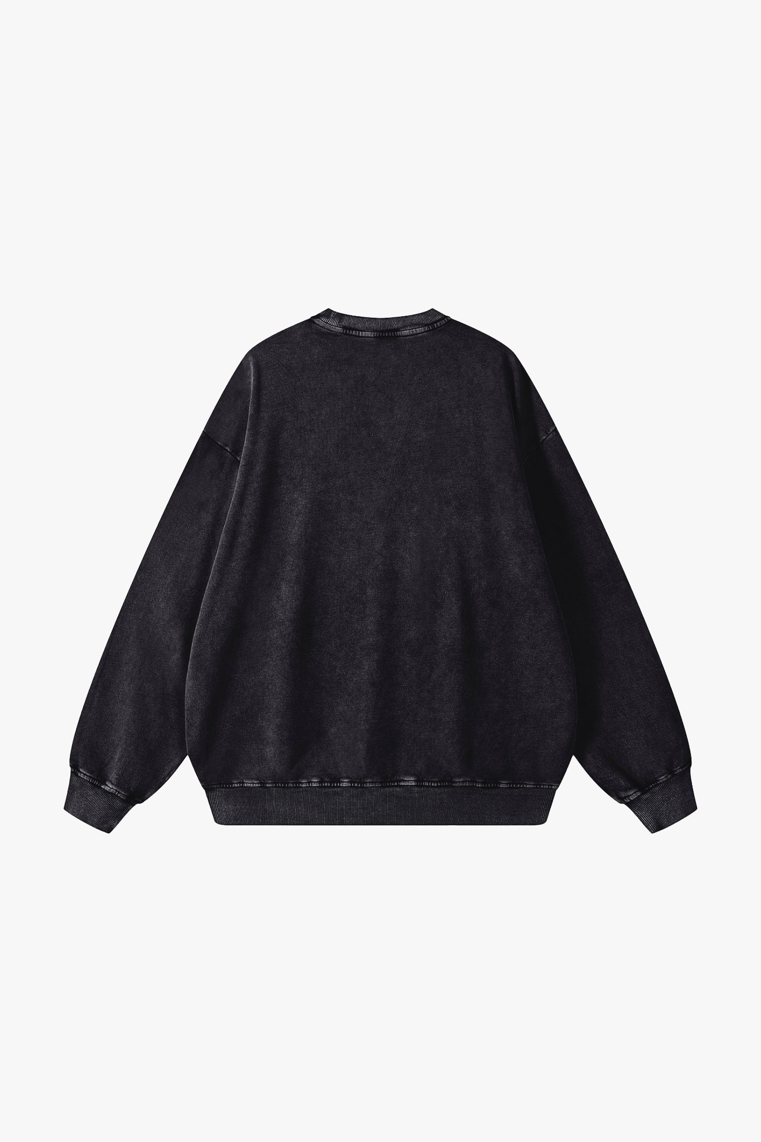 Graffiti Bear Vintage Washed Cotton Midnight Crewneck
