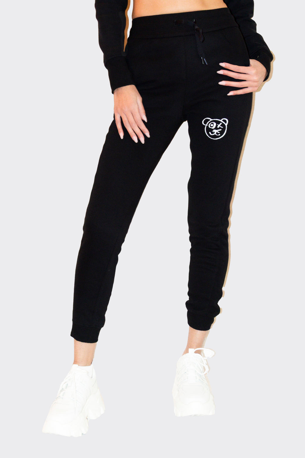 Graffiti Bear | Noir Athleisure Legging