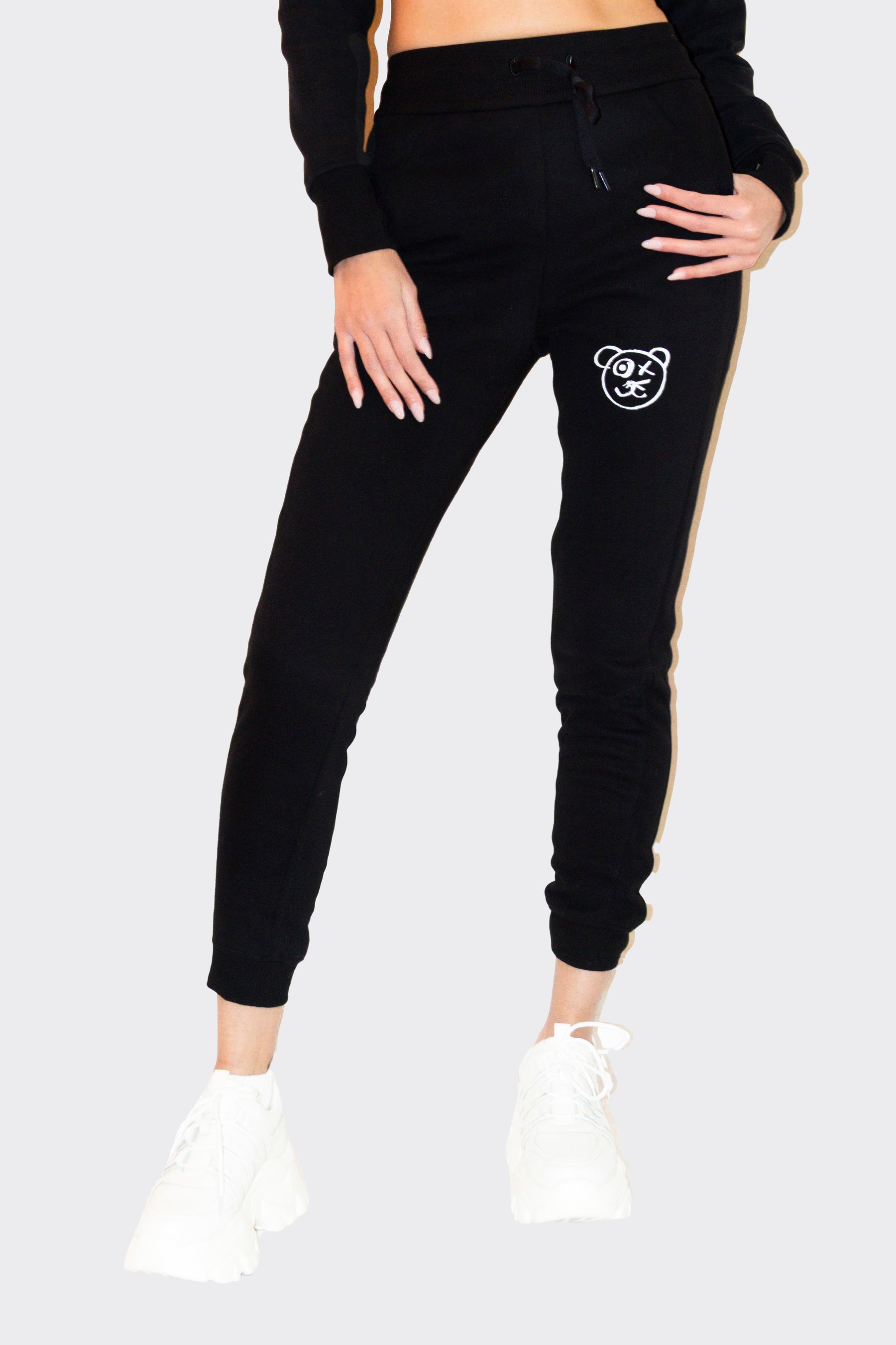 Graffiti Bear | Noir Athleisure Legging