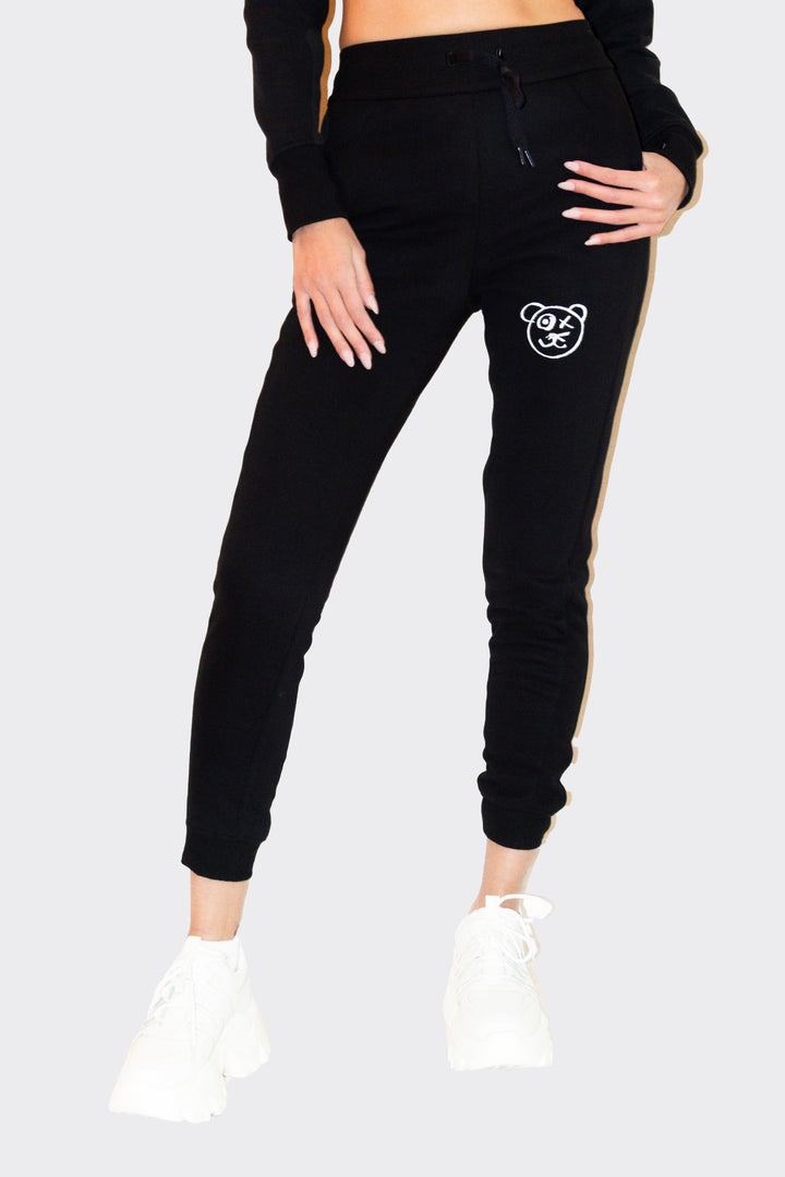 Graffiti Bear Noir Athleisure Legging