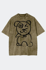 Graffiti Bear | Universal Olive Tee