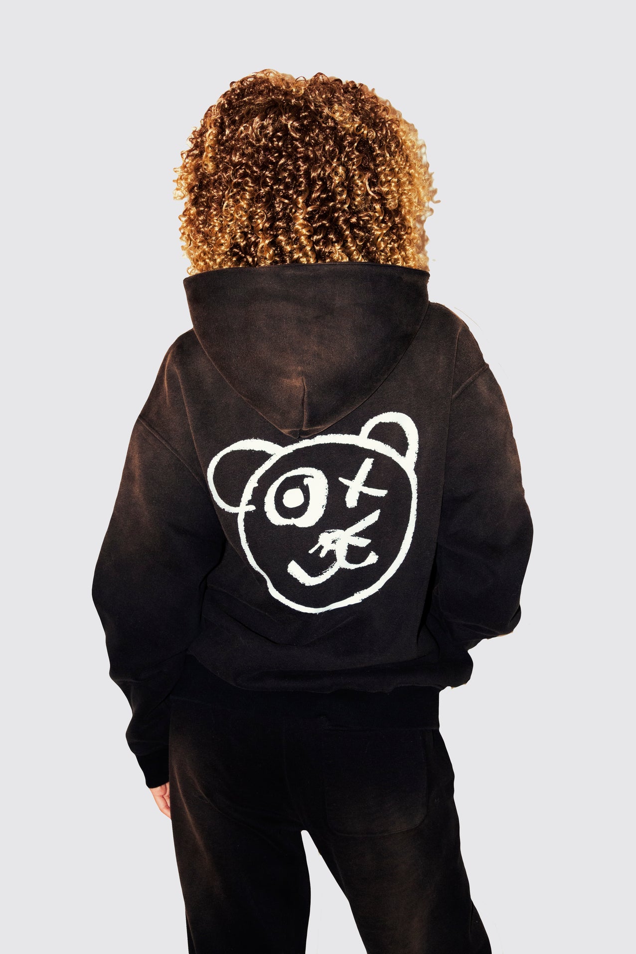Graffiti Bear Peak Hoodie
