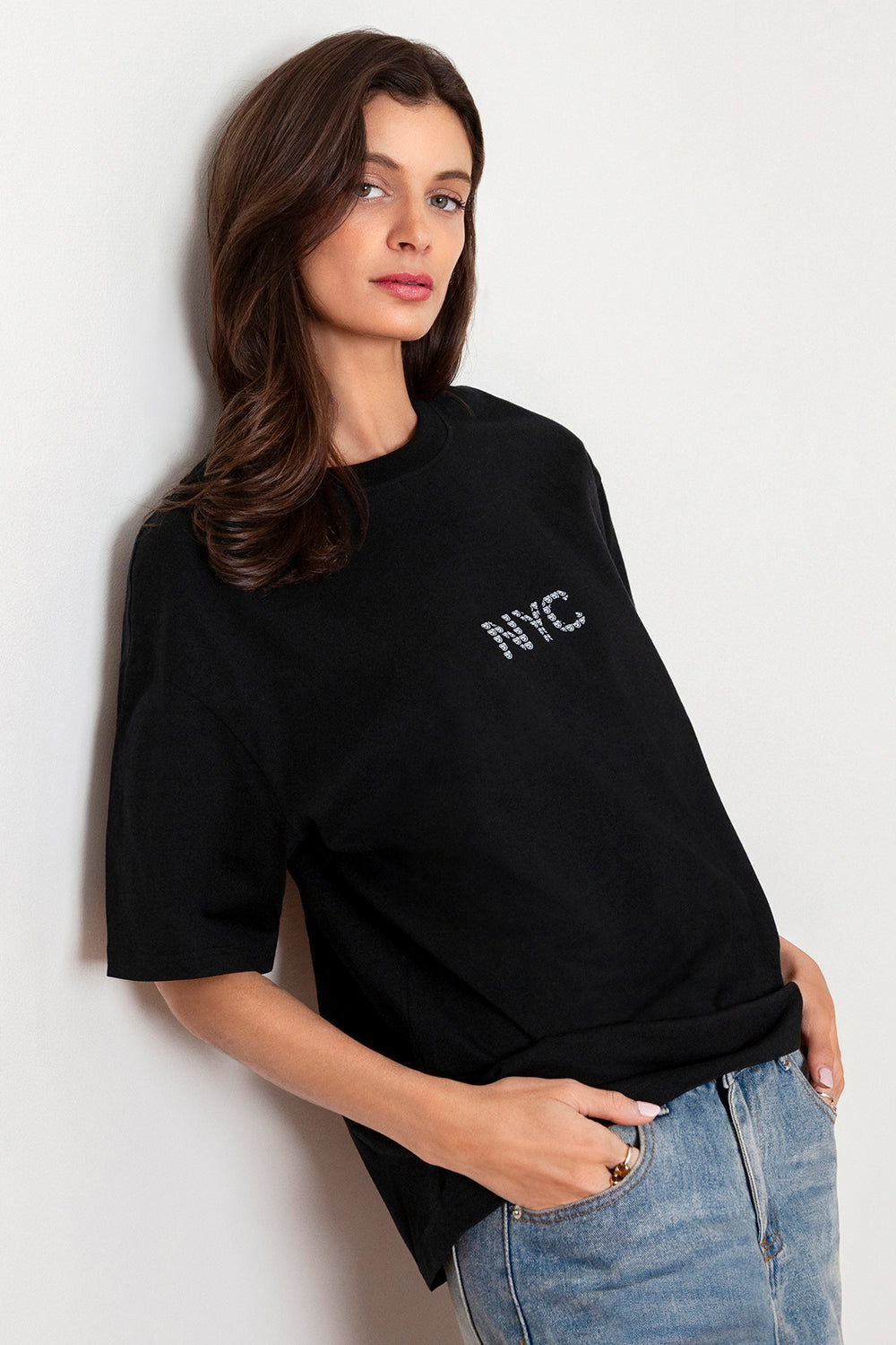 Graffiti Teddy Bear New York City Cotton Tee
