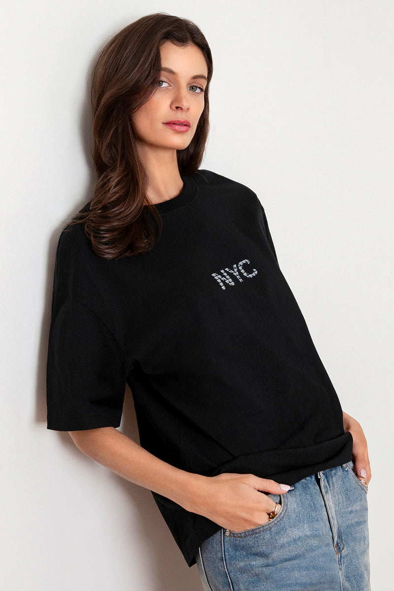 Graffiti Teddy Bear New York City Cotton Tee