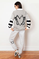 Hearts Evolve Dove Grey Signature Fleece Joggers