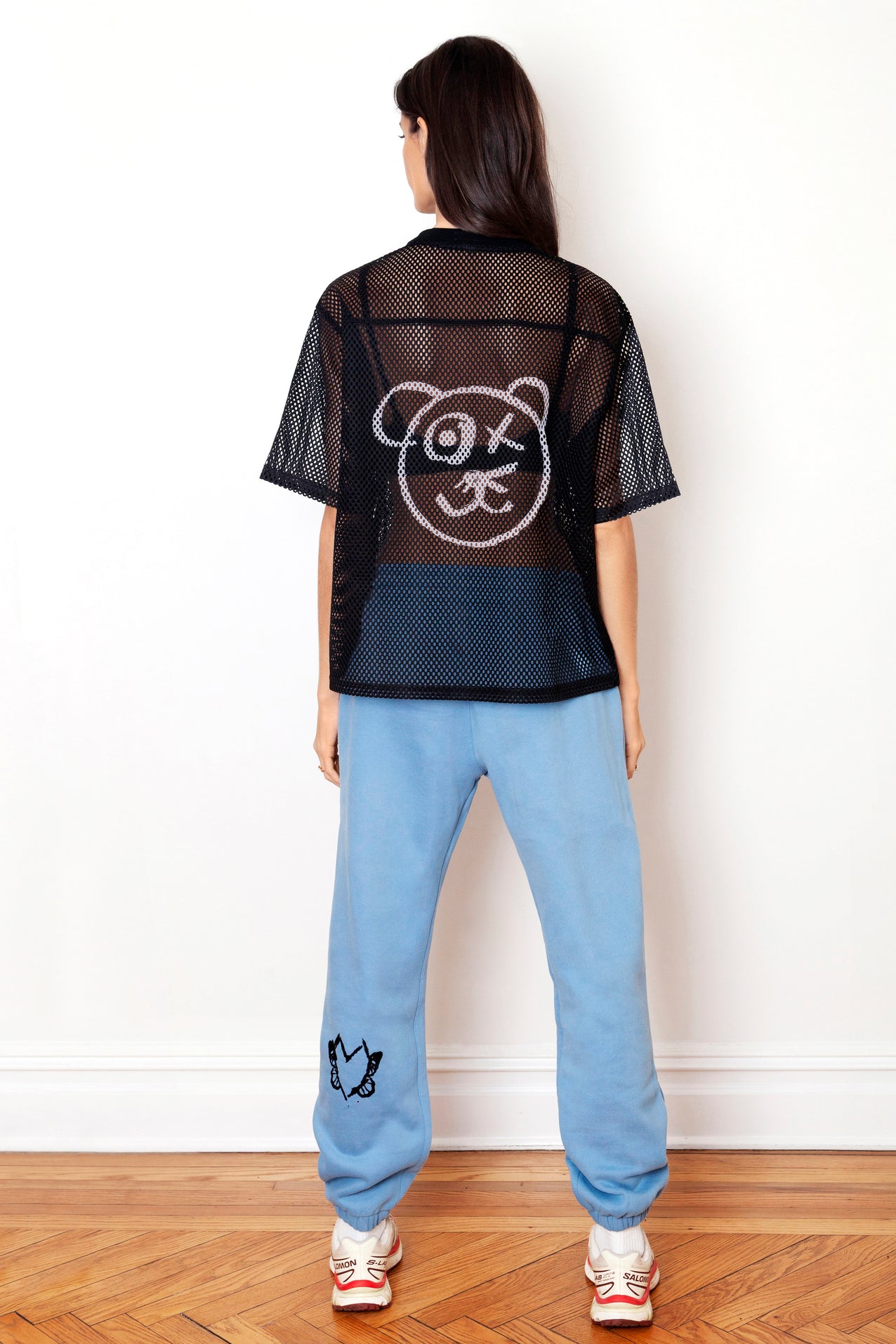 Heart With Wings Teal Blue Signature Streetware Fleece Joggers