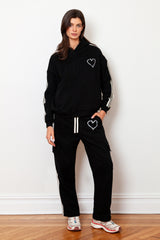 Love Riot Side Stripe Straight Leg Pants