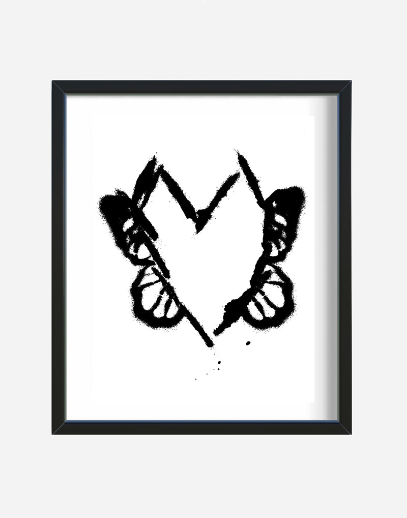 Hearts Evolve Original Art Limited Edition Archival Print