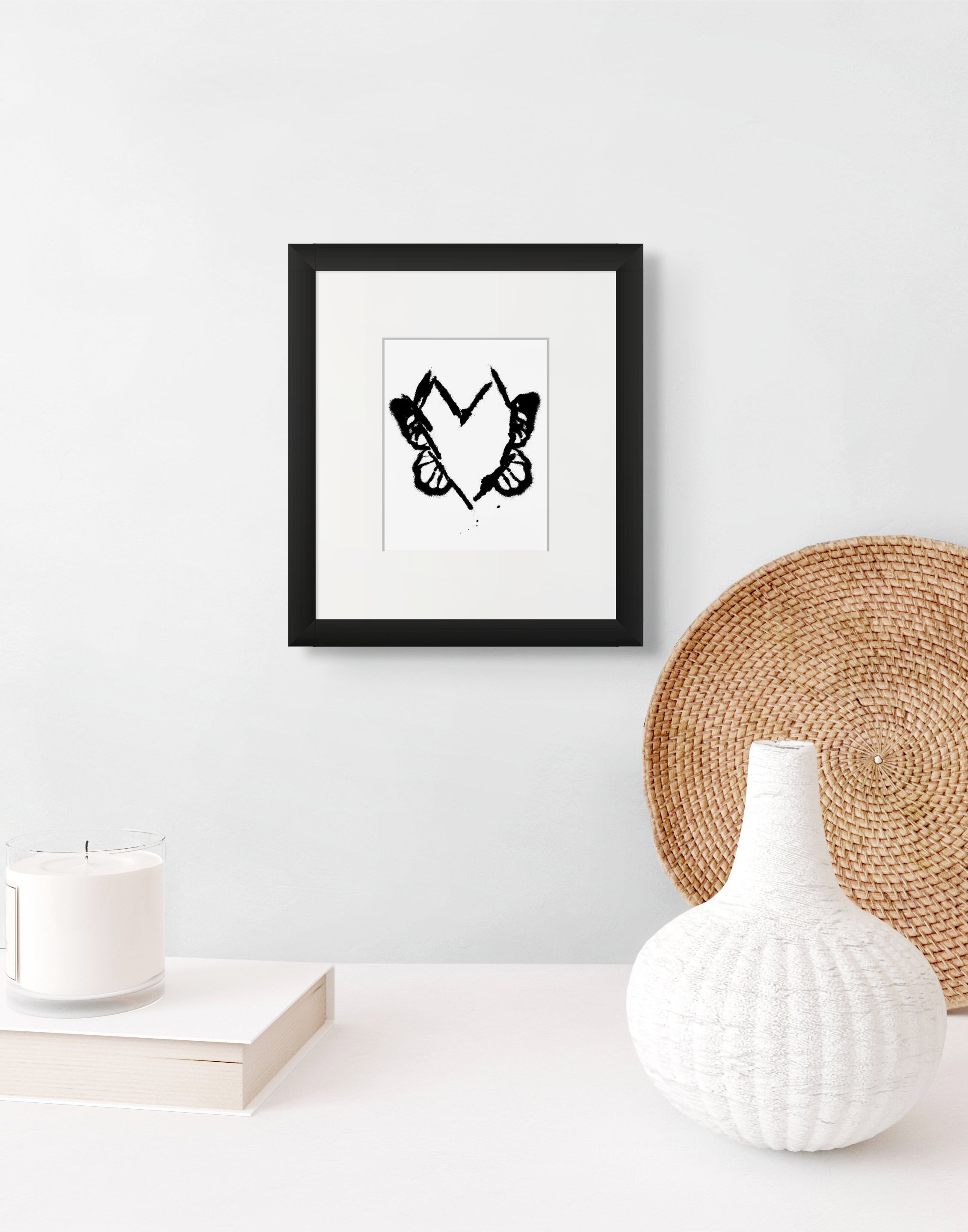 Hearts Evolve Original Art Limited Edition Archival Print – xilonablue