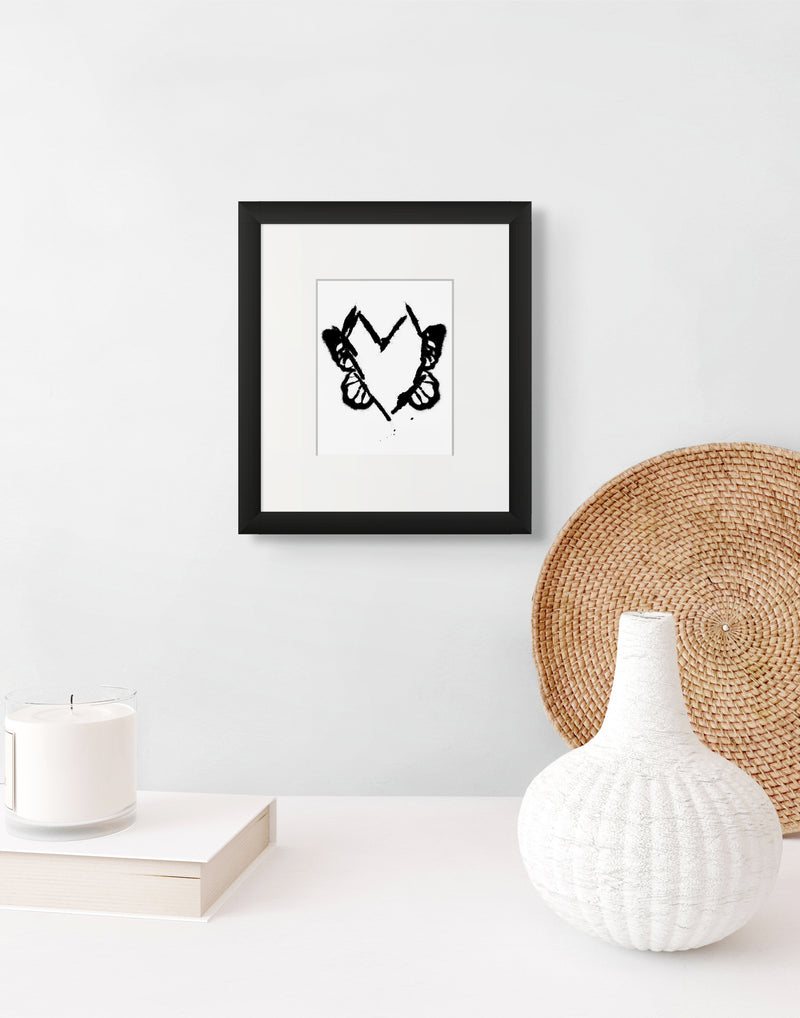 Hearts Evolve Original Art Limited Edition Archival Print