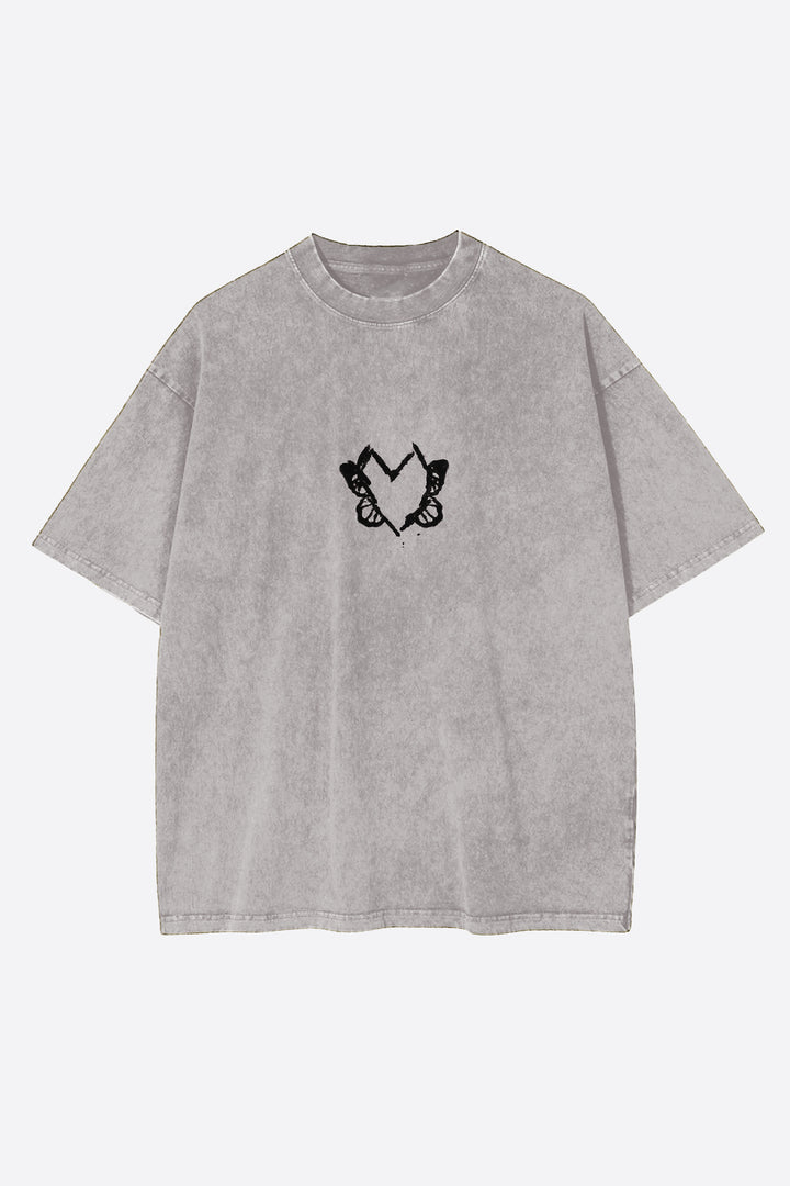 Universal Hearts Evolve Stone Tee