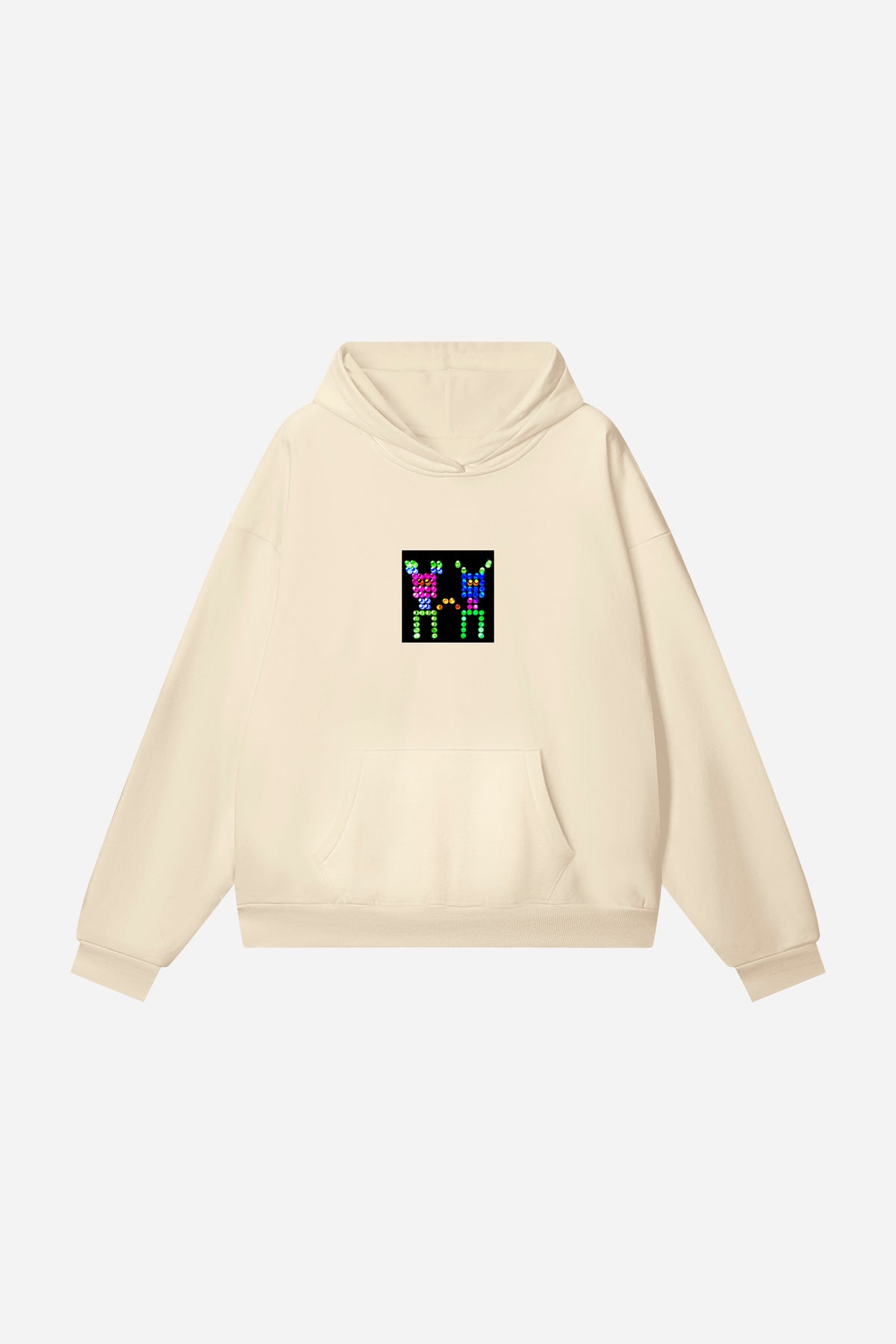 Universal Fit Cosmic Lovers Brushed Cotton Butter Hoodie