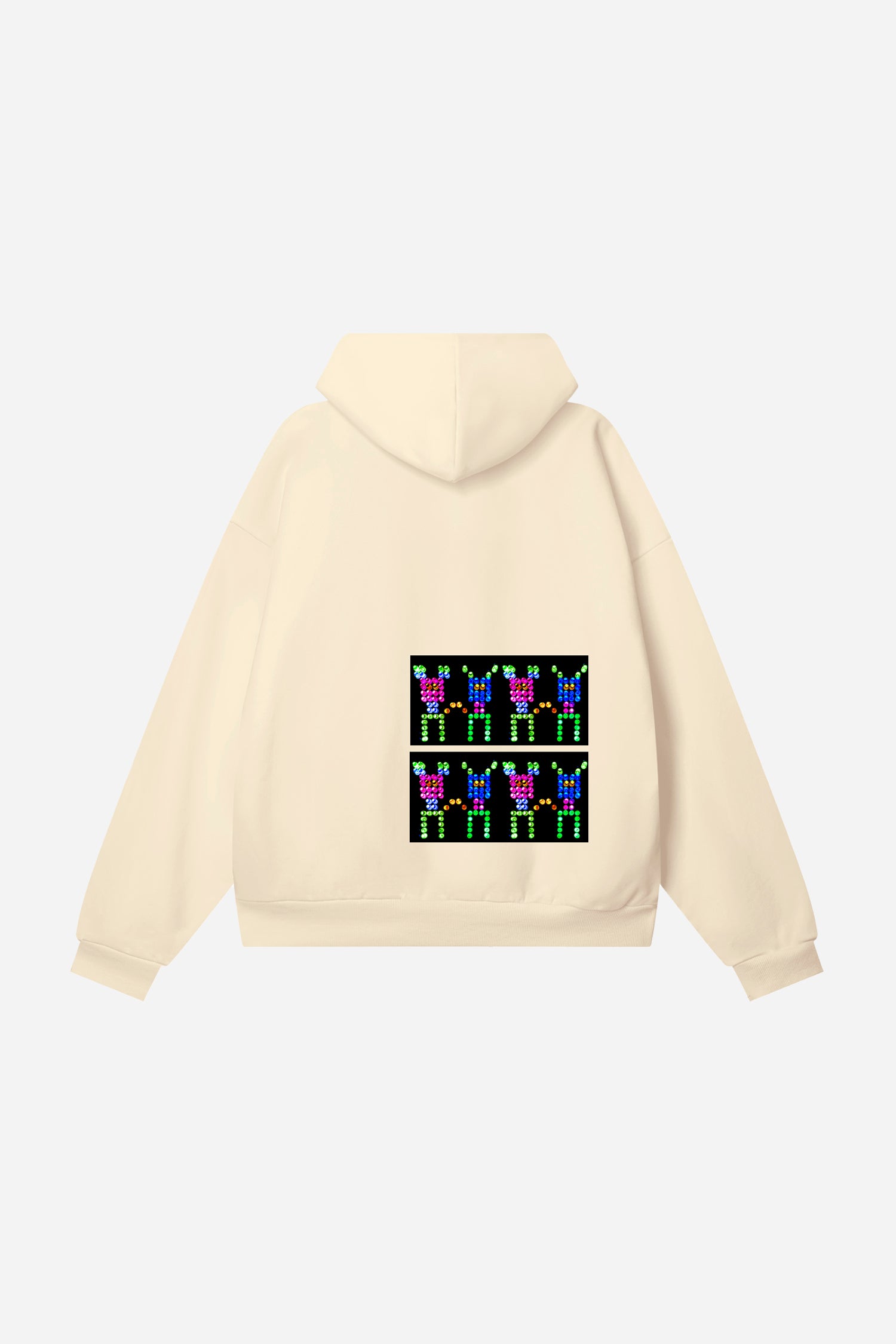 Universal Fit Cosmic Lovers Brushed Cotton Butter Hoodie