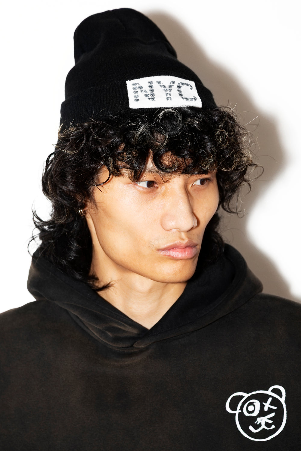 Universal Graffiti Bear NYC Knit Beanie