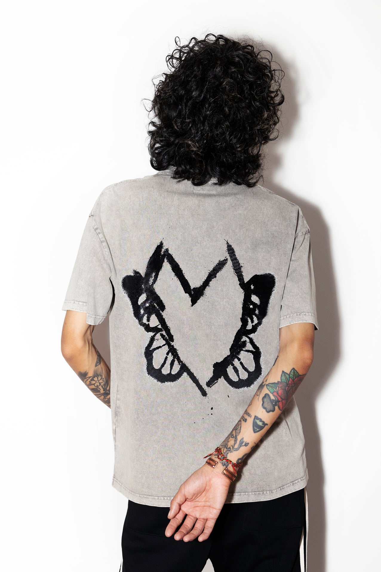 Universal Hearts Evolve Stone Tee