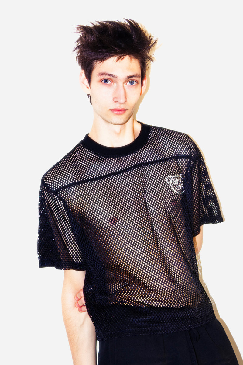 Universal Graffiti Bear Mesh Tee