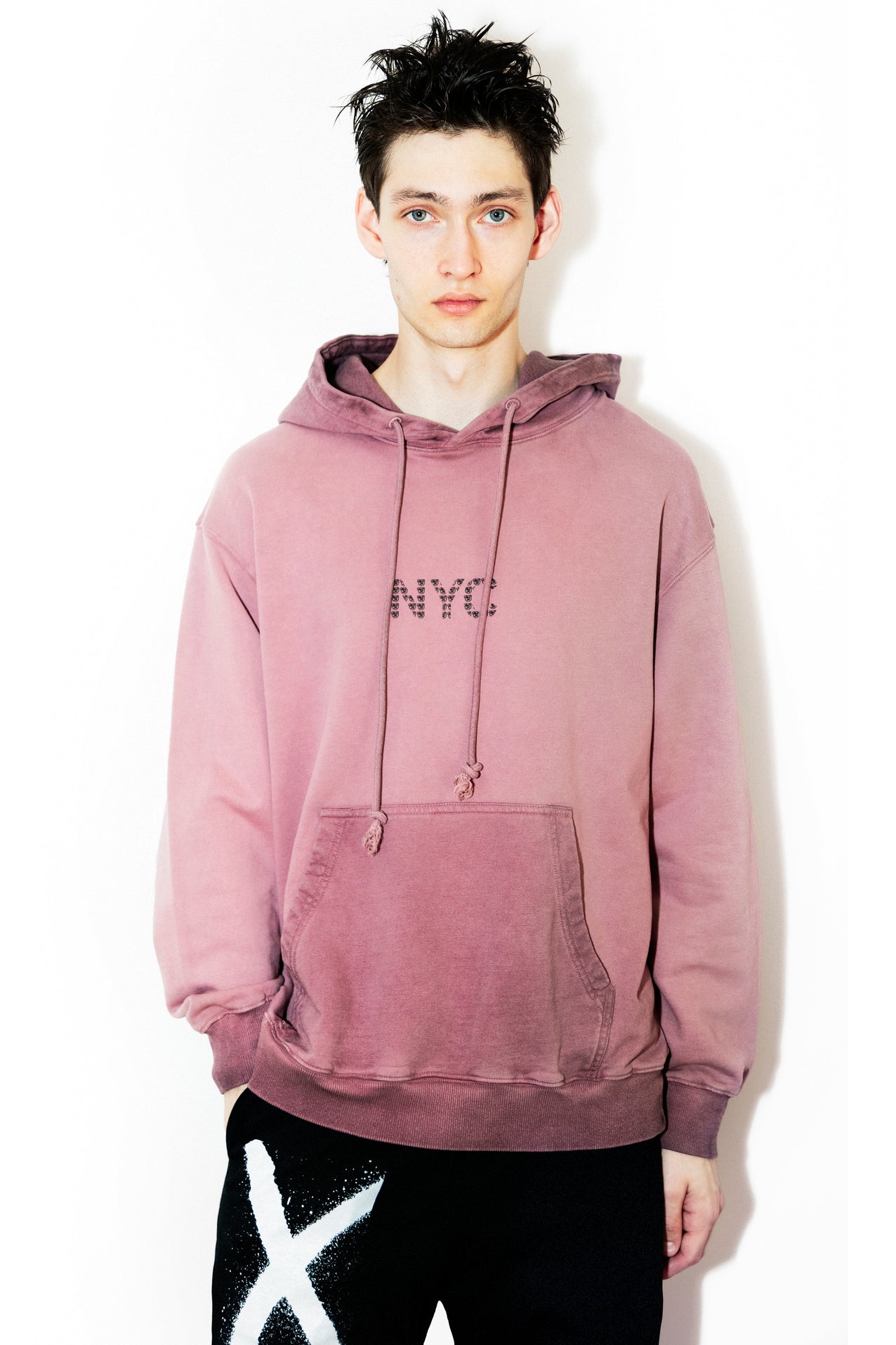 Universal Graffiti Bear NYC Fade Hoodie