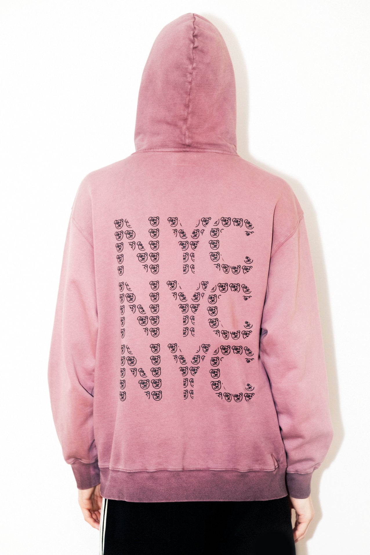 Universal Graffiti Bear NYC Fade Hoodie