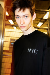 Universal Fit Graffiti Bear New York City Cotton Tee