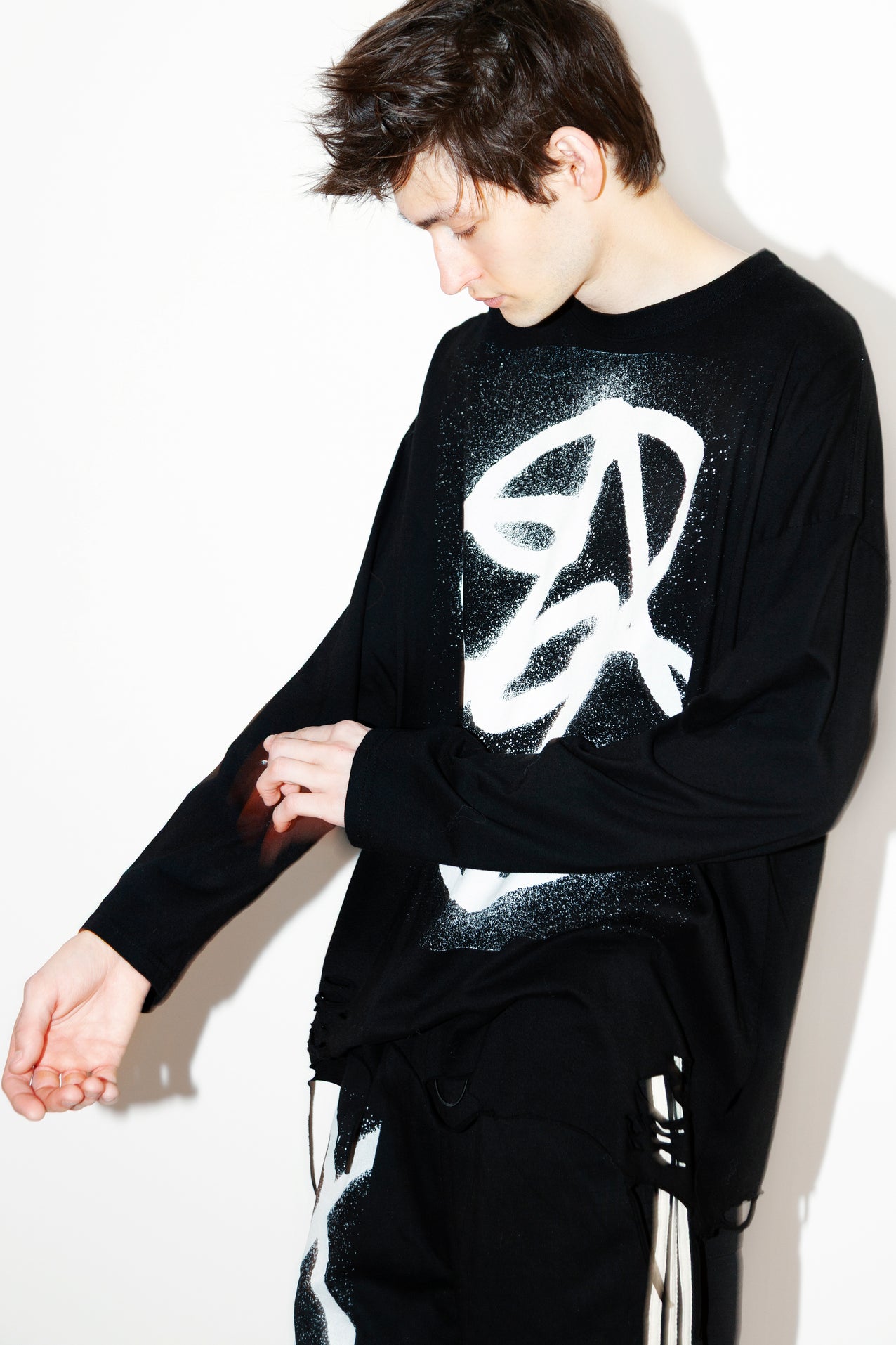 Universal Legacy Logo Frayed Tee