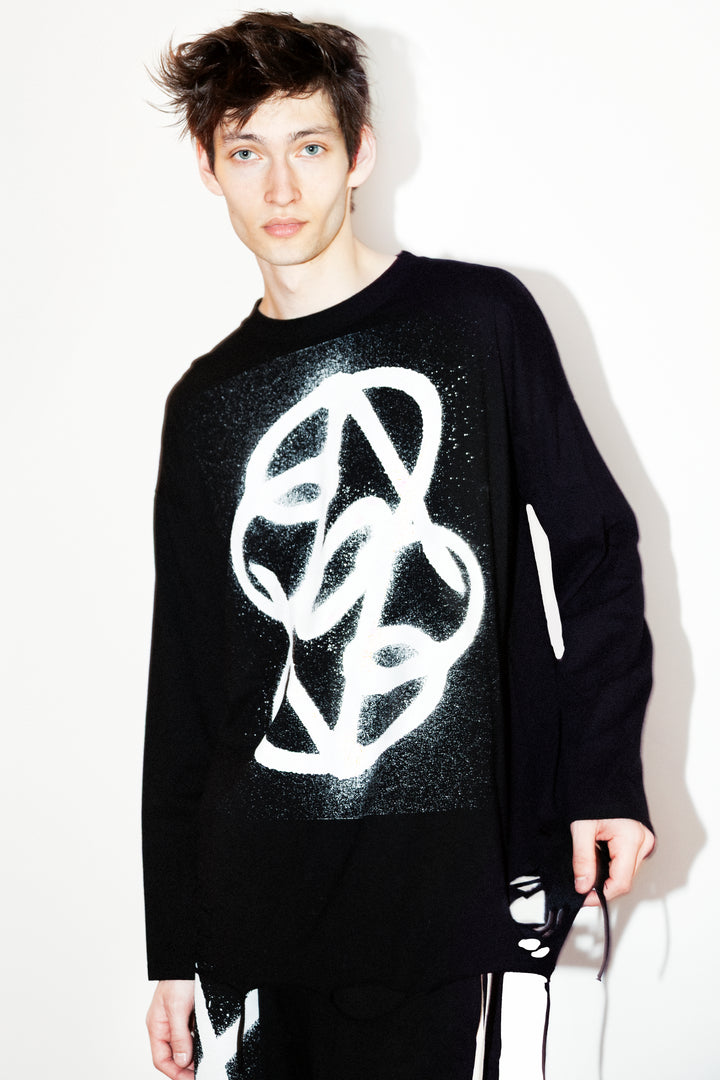 Universal Legacy Logo Frayed Tee