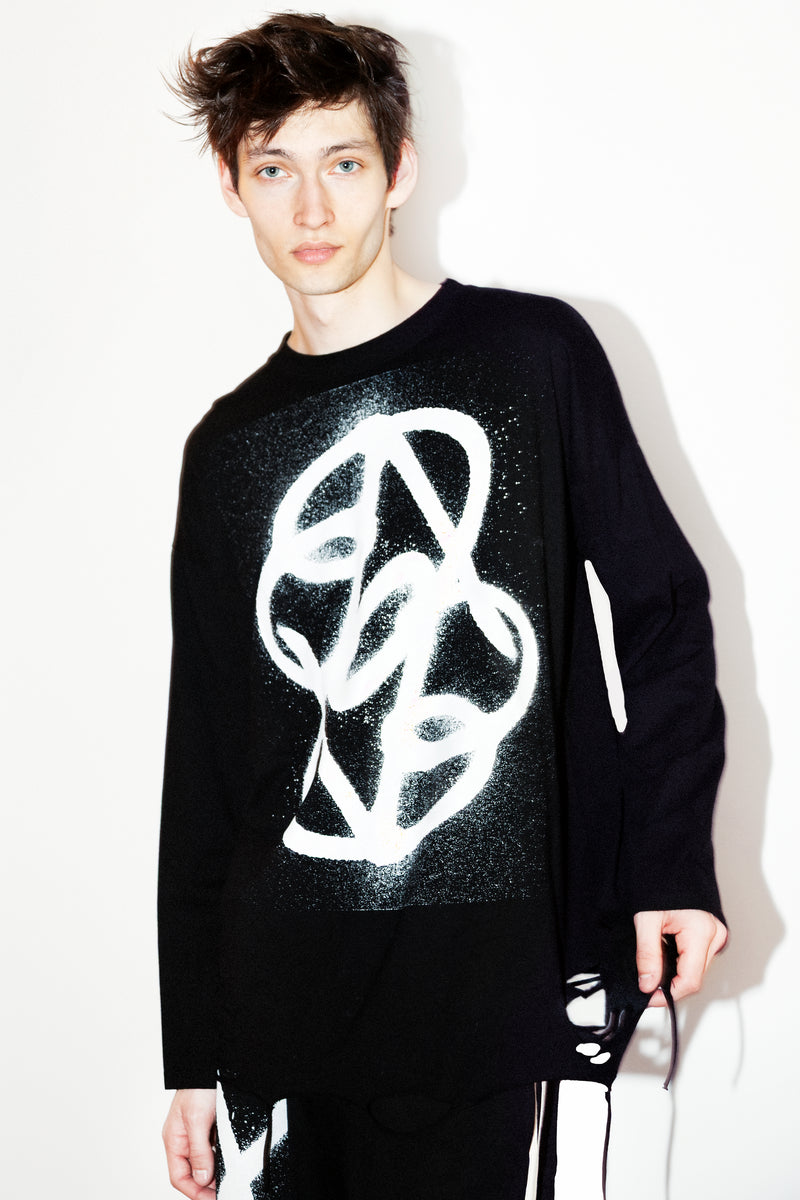 Universal Legacy Logo Frayed Tee