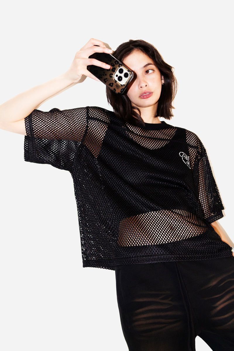 Graffiti Bear Mesh Tee