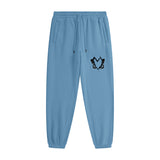 Heart With Wings Teal Blue Signature Streetware Fleece Joggers