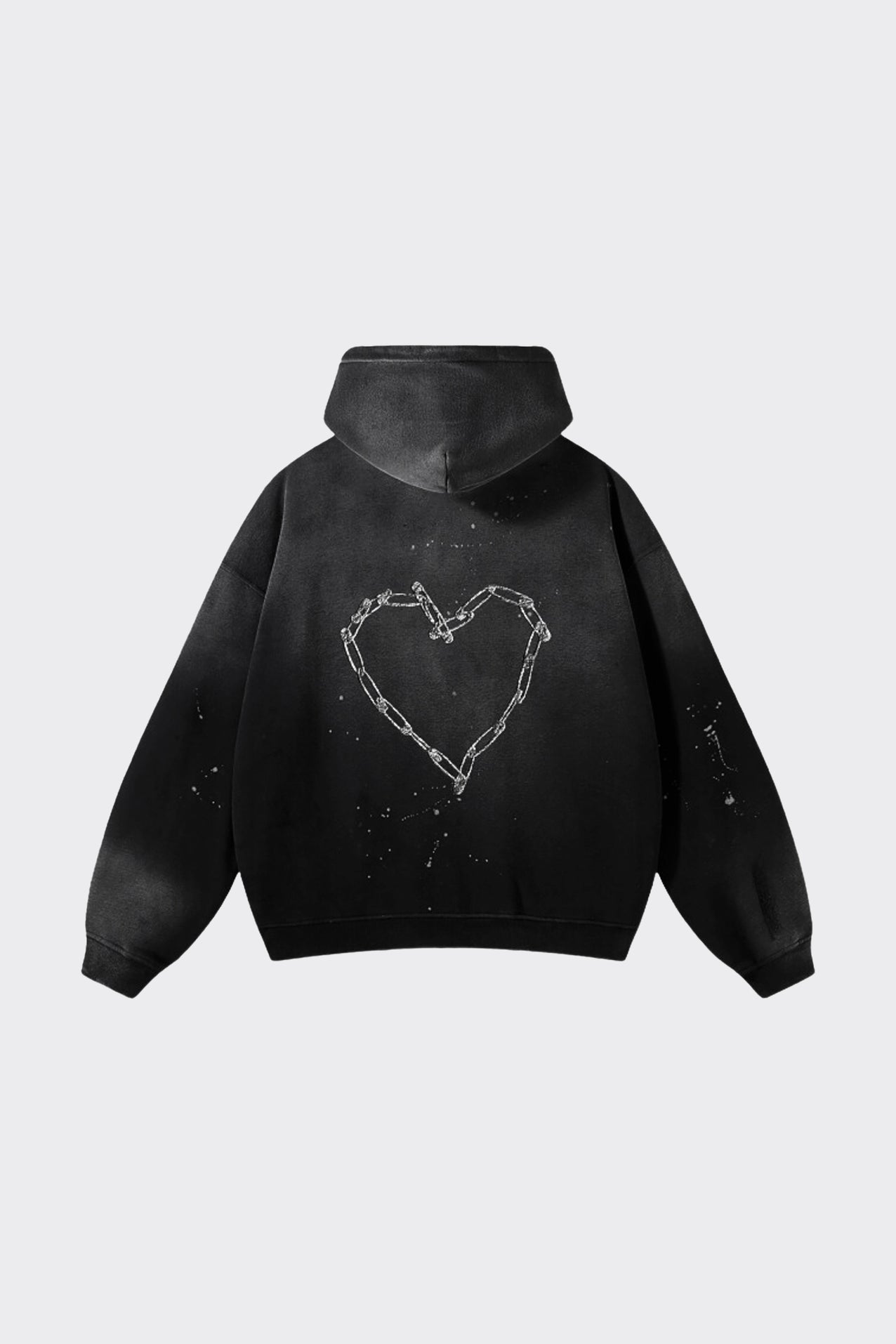 Love Riot Frayed Hoodie
