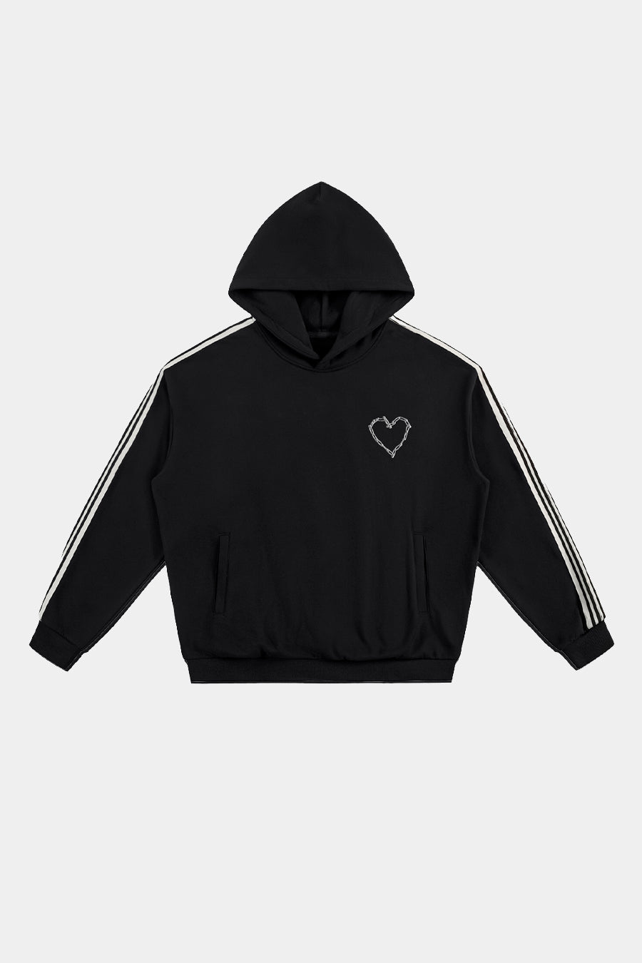 Love Riot Side Stripe Athleisure Hoodie